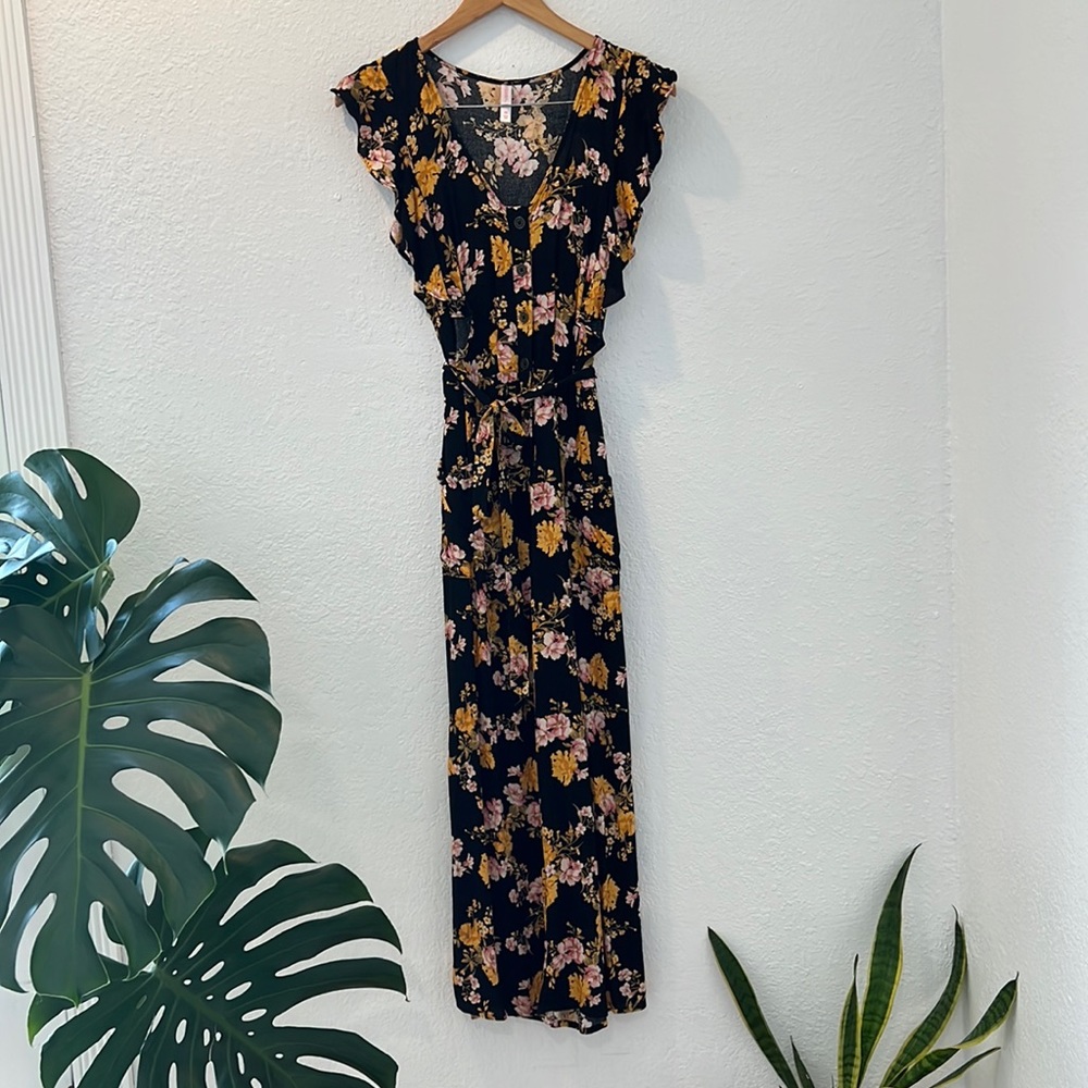 Floral Jumpsuit